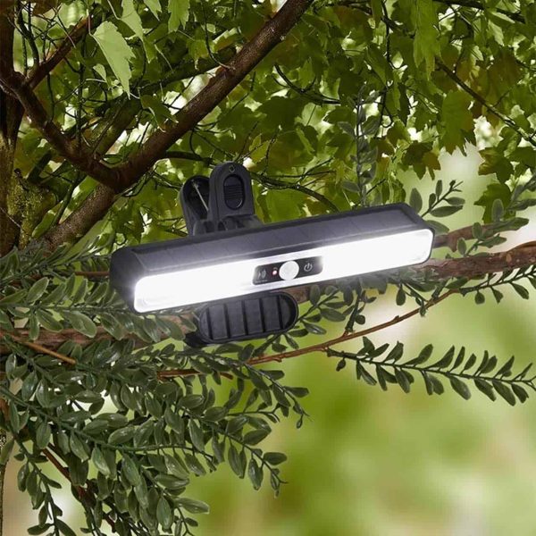 LampClip, zewnętrzna lampa solarna z czujnikiem ruchu