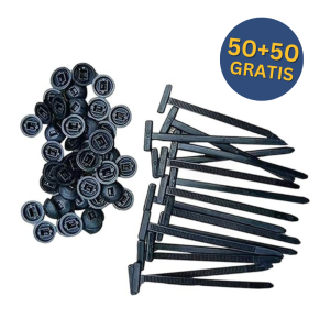 CableTies, nylonowe opaski do zastosowań motoryzacyjnych i uniwersalnych (50 szt.) (50 +50 GRATIS)