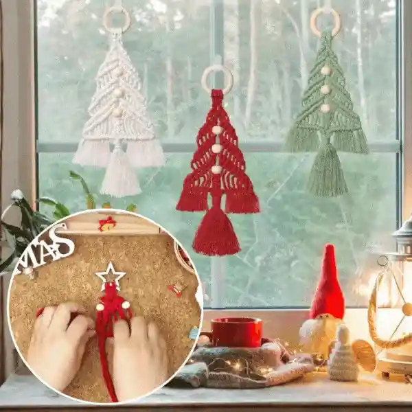 CraftKit, zestaw do tworzenia ozdób świątecznych z makramy