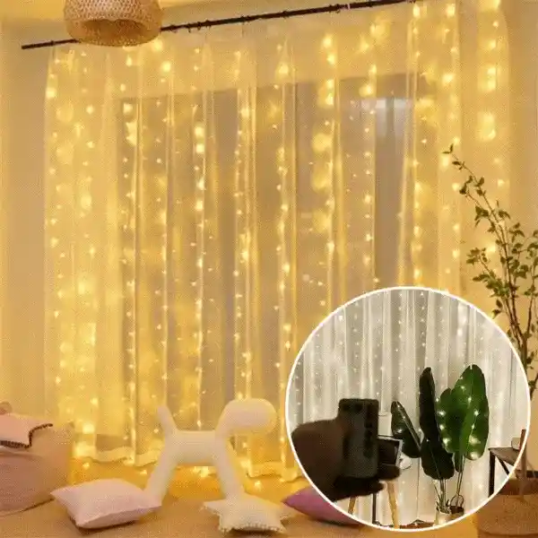 CurtainLED, kurtyna z 300 diodami LED (3x3m)