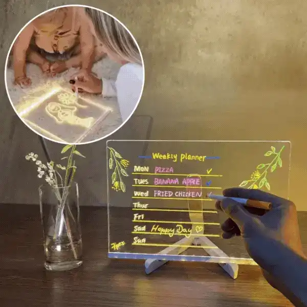 A4Lumily, akrylowa tablica LED do pisania i rysowania