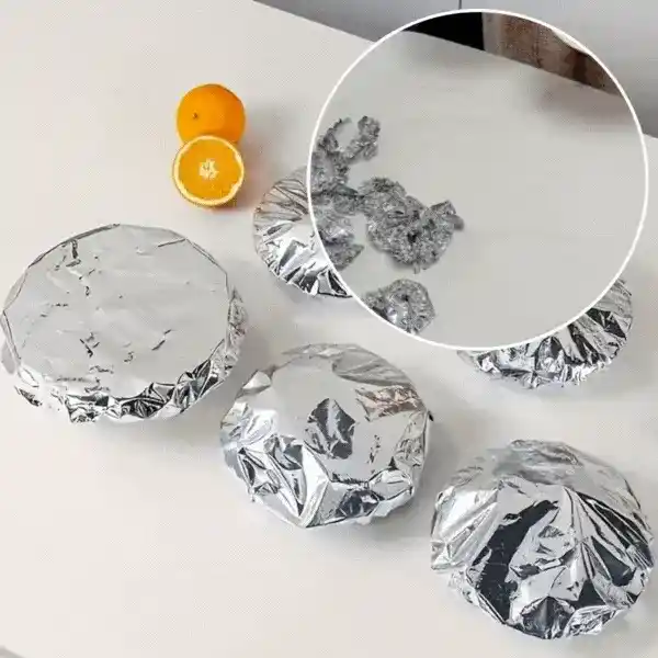 FoilCovers, wielokrotnego użytku pokrywki z folii spożywczej (50 szt.)