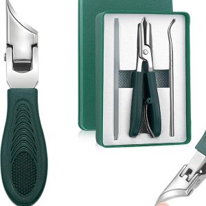 Obcinacz, 3-częściowy zestaw do paznokci