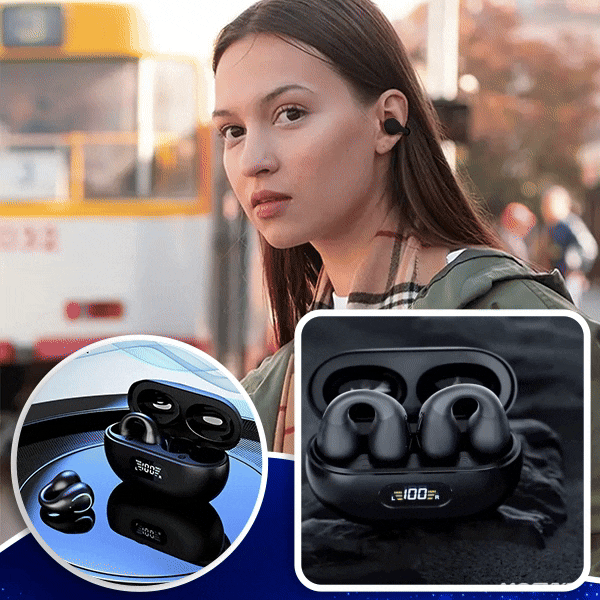 SŁUCHAWKI, Bezprzewodowe sportowe słuchawki EarClip