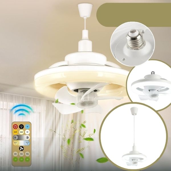 FANLIGHT, Wentylator z lampą LED