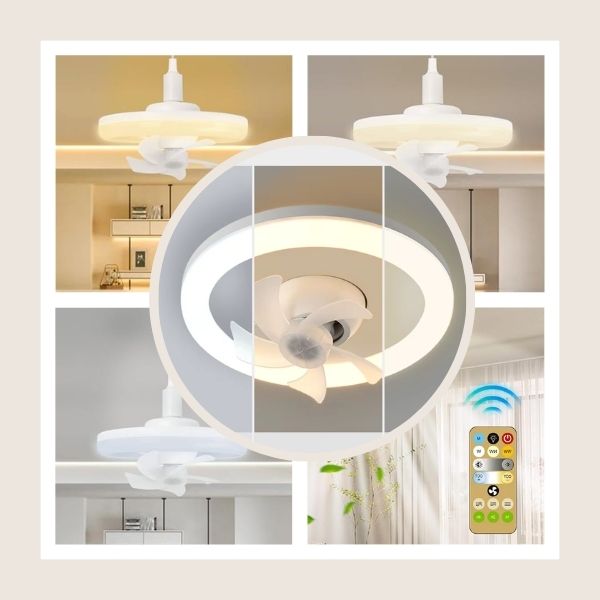 FANLIGHT, Wentylator z lampą LED