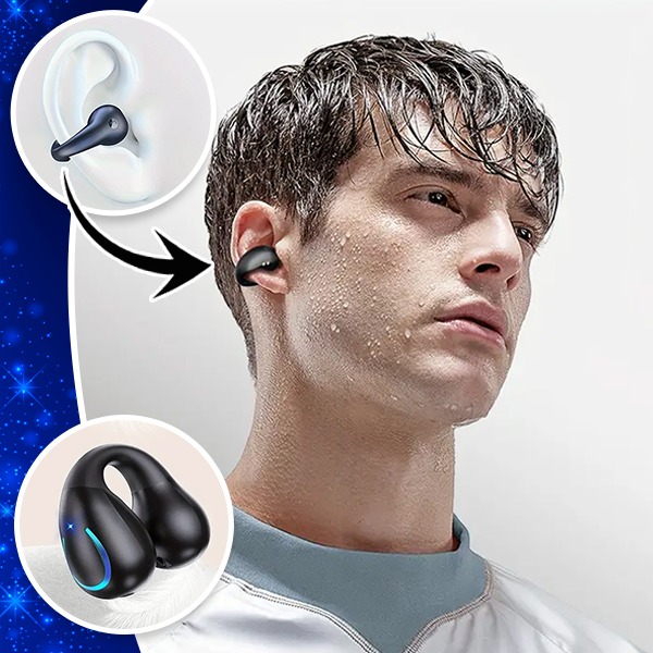 SŁUCHAWKI, Bezprzewodowe sportowe słuchawki EarClip